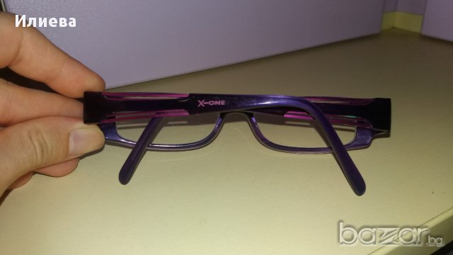 Лилави диоптрични рамки за очила X-One, снимка 5 - Други - 15560522