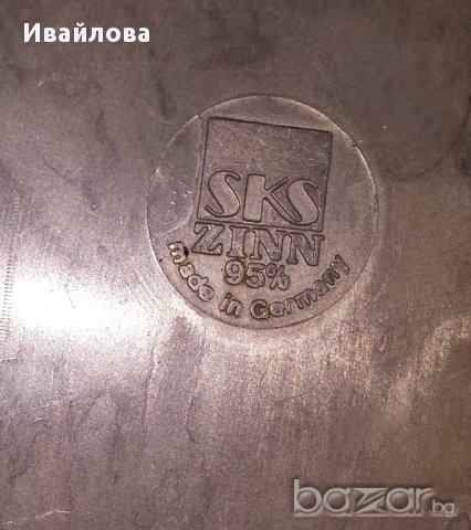 Vintage  Бокали (Германия ) SKS Zinn 95%, снимка 5 - Други стоки за дома - 13659213