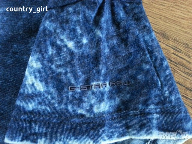 g-star dye rt - страхотна дамска тениска, снимка 7 - Тениски - 21523831