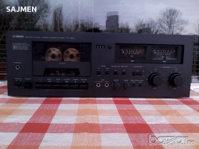  YAMAHA TC-720B 3HEAD Hi-fi.ДЕК, снимка 2 - Декове - 17318231