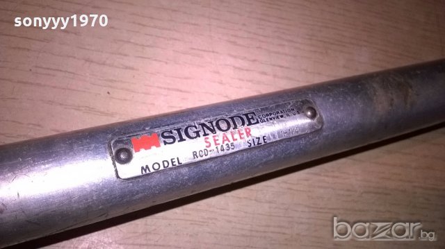 USA-signode-sealer-made in u.s.a. 73см-внос швеицария, снимка 13 - Други машини и части - 19077344