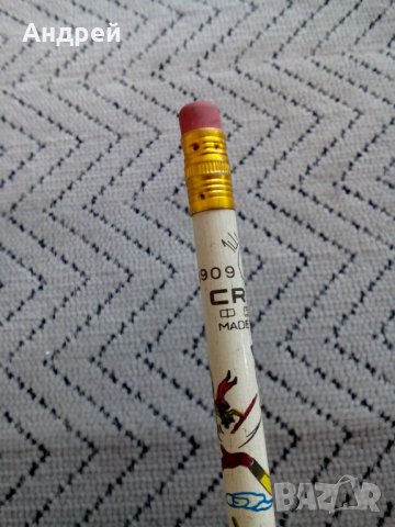 Стар молив CRANE, снимка 3 - Антикварни и старинни предмети - 24992536