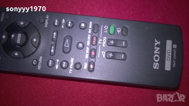 sold-sony remote for rdr hdd/dvd recorder-внос швеицария, снимка 2 - Дистанционни - 25325823