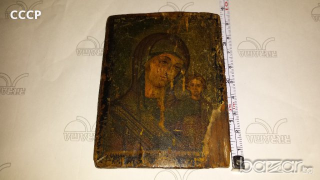 Стара руска икона, снимка 2 - Други ценни предмети - 13656571