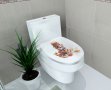 миди и рапани в буркан стикер лепенка за wc тоалетна чиния за капака, снимка 1 - Други - 17397124