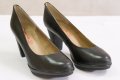 Естествена кожа черни дамски обувки Daneris by Liberitae, снимка 1
