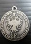 сребърен медальон 1/4 FL 1859