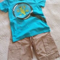 Лот тениска , риза , панталон 128 до 134, снимка 3 - Детски комплекти - 25031767