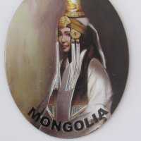  Автентичен метален магнит от Монголия-серия-54, снимка 5 - Колекции - 25851874