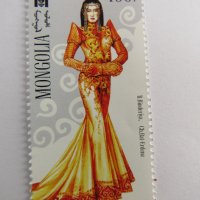  Сет 6 марки Монголски модерни национални костюм,ново,2012 г., снимка 8 - Филателия - 22424087
