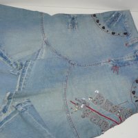 Дънкова пола – Design Jeans – L размер, снимка 1 - Поли - 22449122