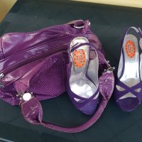  Елегантни летни сандали с висок ток и чанта, снимка 5 - Сандали - 17392812