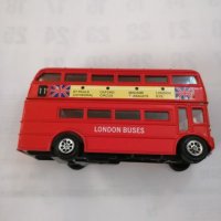 Количка - двуетажен английски автобус. , снимка 4 - Колекции - 25552717