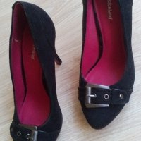 Graceland ,велурени  обувки с ток .18лв за двата чифта, снимка 3 - Други - 10535068