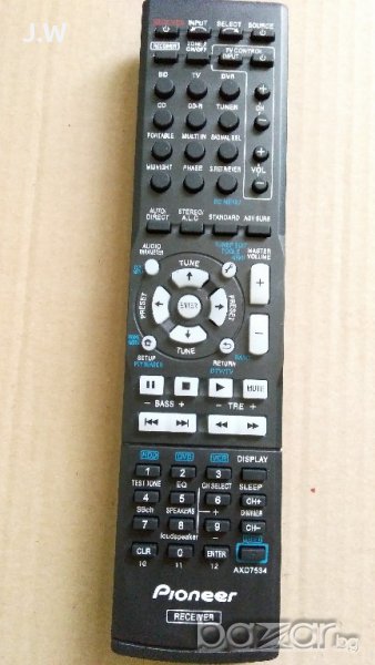 Дистанционно Pioneer AXD7534 за ресийвъри,усилватели, снимка 1
