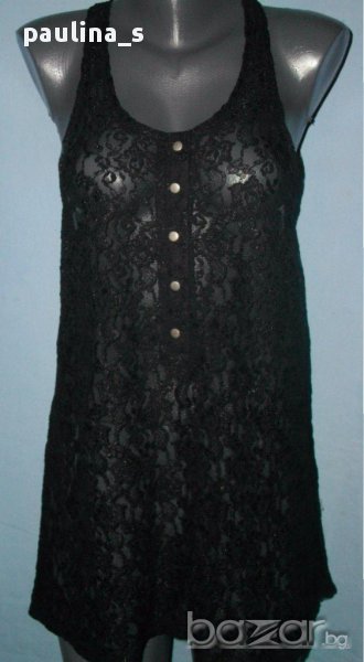 Шикозна еластична дантелена туника "Sparkz" / унисайз , снимка 1