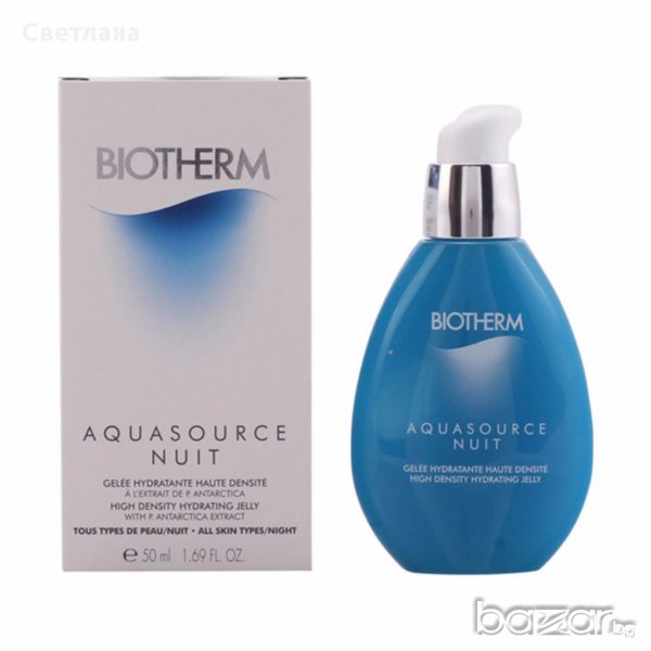 Biotherm Aquasource Nuit gelee hante densite hidratante, 50 ml, снимка 1