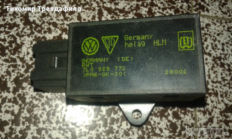 Vw TOUAREG 7L Heated Seat Control Module Unit 7L0959772, 7L0 959 772, , снимка 1