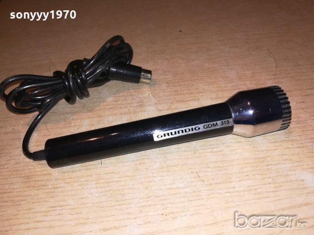 grundig cdm-313 microphone-made in germany-внос швеицария