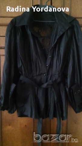 Нова  оригинална черна ризка  