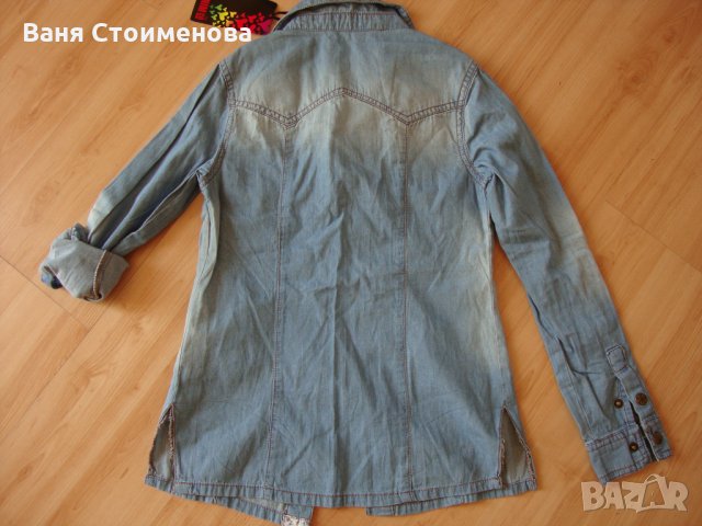 Нова дънкова риза DenimCo, снимка 3 - Детски ризи - 24631074