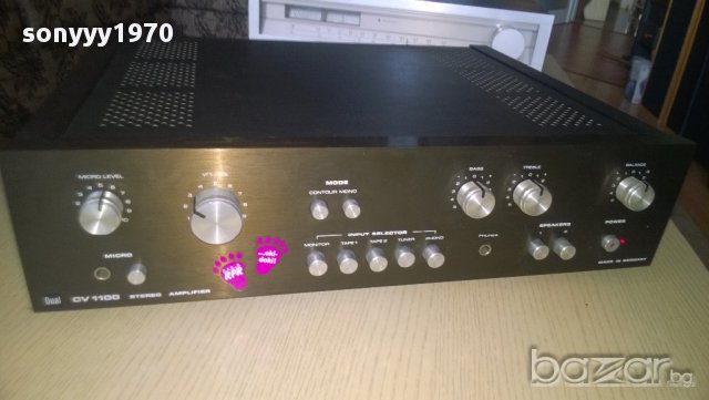 dual cv-1100 stereo amplifier-внос швеицария, снимка 11 - Ресийвъри, усилватели, смесителни пултове - 8577872