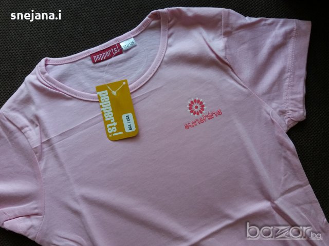 Нови тениски Lupilu размер 7-8 г., снимка 4 - Детски тениски и потници - 18585793