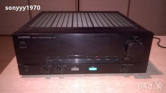 kenwood a-62 stereo amplifier внос швеицария, снимка 2 - Ресийвъри, усилватели, смесителни пултове - 25219465
