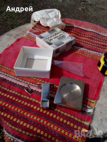 Стара поставка за чаша, снимка 4 - Антикварни и старинни предмети - 24861157