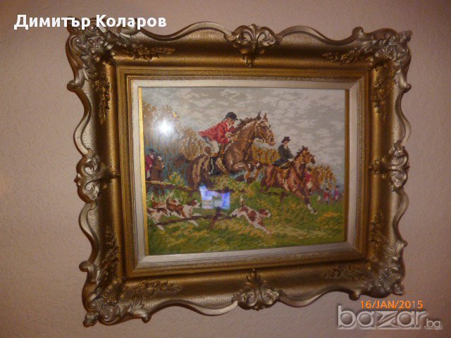 Гоблен WIEHLER GOBELIN, снимка 3 - Гоблени - 9489069