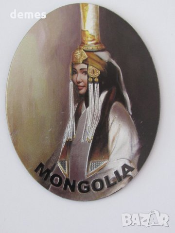  Автентичен метален магнит от Монголия-серия-54, снимка 5 - Колекции - 25851874