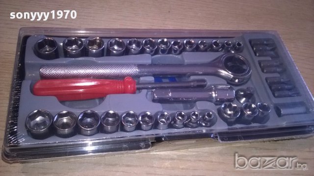 Комплект инструменти в кутия-24х11х4см-нови, снимка 9 - Аксесоари и консумативи - 17746199