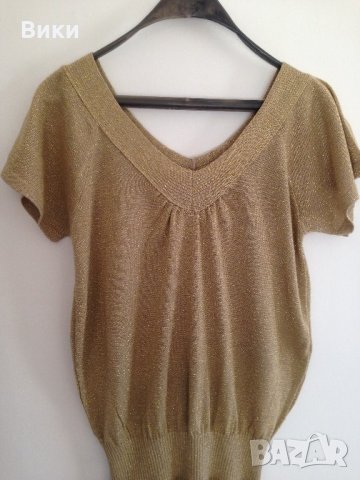 Bik BOK златна туника, снимка 3 - Туники - 24301275