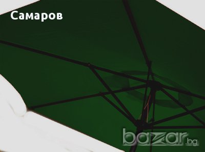 градински чадър 2.7 м., снимка 2 - Градински мебели, декорация  - 13668644