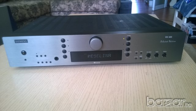siemens rx-400-r7 selected edition-rds-stereo receiver-нов внос от швеицария