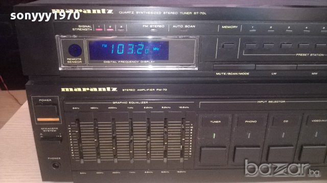 🛑marantz ta-70l-stereo receiver-made in japan-внос швеицария, снимка 7 - Ресийвъри, усилватели, смесителни пултове - 12426539