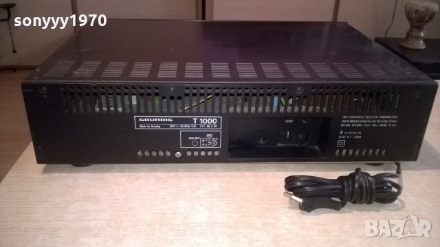 grundig t1000 tuner high fidelity-внос швеицария, снимка 14 - Ресийвъри, усилватели, смесителни пултове - 24526019
