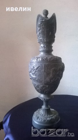 стар бароков свещник, снимка 5 - Антикварни и старинни предмети - 20603176