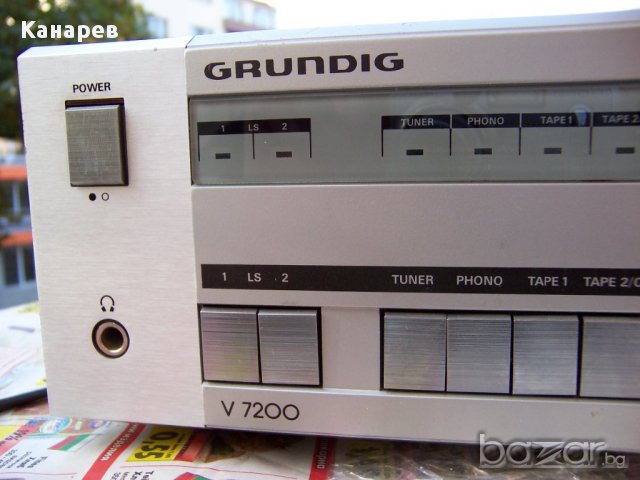   Grundig V 7200 High Fidelity , снимка 4 - Ресийвъри, усилватели, смесителни пултове - 12575111