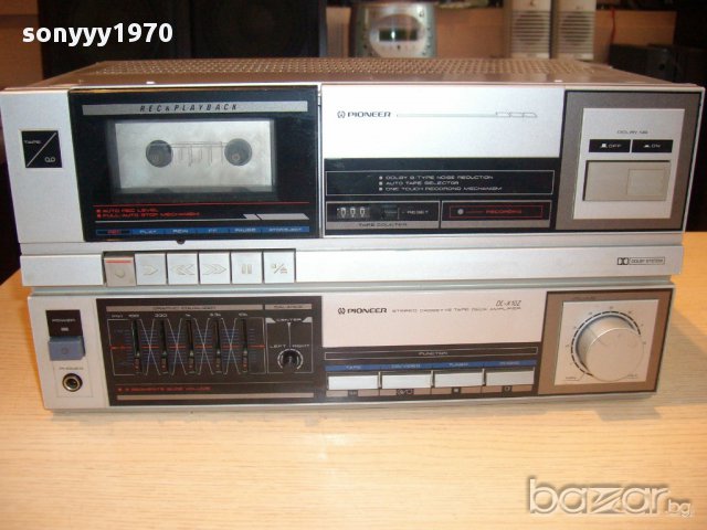 pioneer dc-x10z-amplifier+cassette deck japan- 270w-внос швеицария, снимка 2 - Ресийвъри, усилватели, смесителни пултове - 12107420