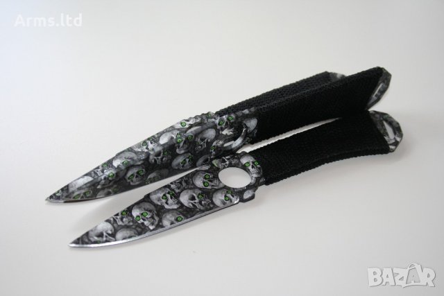 Комплект ножове за хвърляне - 3 броя, снимка 2 - Ножове - 22042409