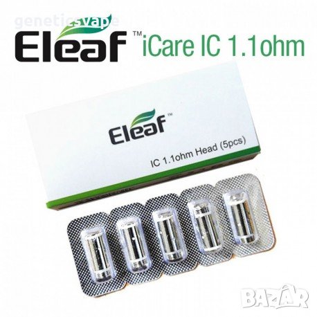 Eleaf ICare 1.1ohm coils, изпарителни глави за вейп ICare vape kit, снимка 3 - Вейп без пълнители - 22171005
