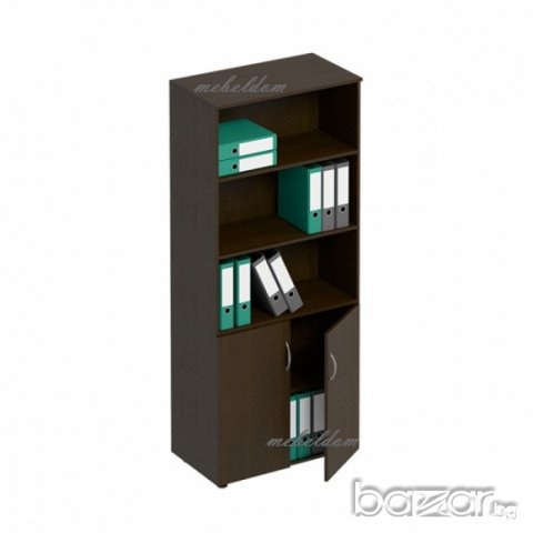 Етажерка,офис модул с 2 плавни врати за класьори(код-7286), снимка 2 - Етажерки - 20961937