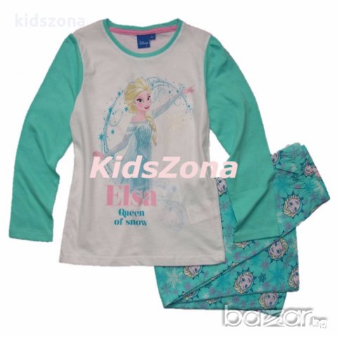 Нова цена! Детска пижама Frozen д.р. за 6 и 8 г. - М4-5