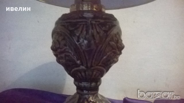 барокова нощна лампа, снимка 3 - Настолни лампи - 19904153
