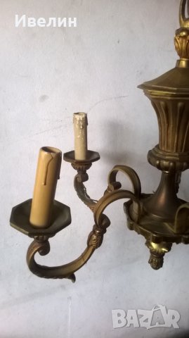 бароков полилей от бронз, снимка 6 - Полилеи - 25195547