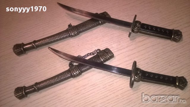 Самураиски метални 21/25см-2бр-внос швеицария