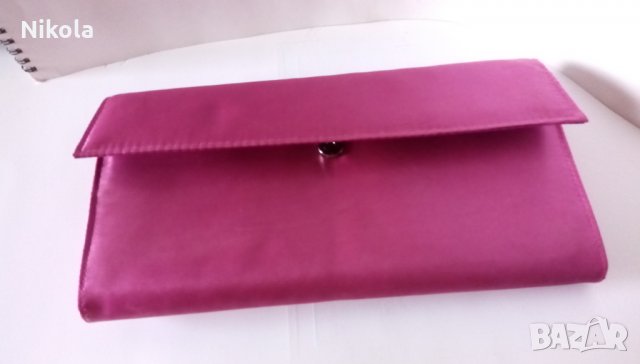 Дамска чанта тип портмоне лилаво , снимка 1
