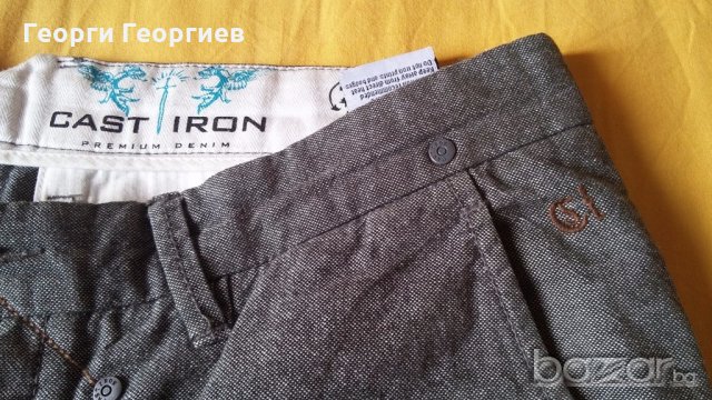 Мъжки панталон Cast Iron/Каст Айрън, 100% оригинал, снимка 4 - Панталони - 19050660