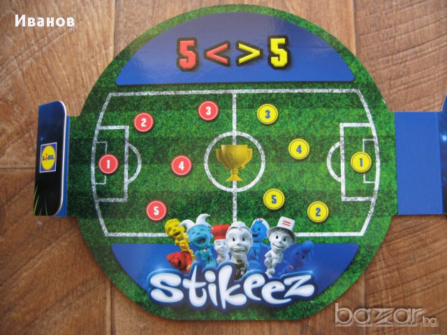 ПЪЛНА колекция Stikeez Euro 2016 от Lidl, снимка 6 - Други - 14797021